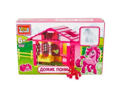Конструктор Город мастеров Домик пони, 110 деталей 1-00314512_2