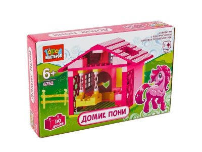 Конструктор Город мастеров Домик пони, 110 деталей 1-00314512_3