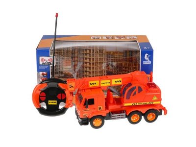 Игрушка Технопарк Машина на радиоуправлении Kamaz Автокран, со светом 1-00315621_2