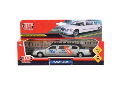 Игрушка Технопарк Машина Лимузин Vip автопарк, свет, звук, инерционная 1-00315758_2