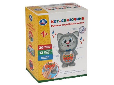 Игрушка Умка Развивающий кот-сказочник, Русские народные сказки и потешки 1-00316016_4