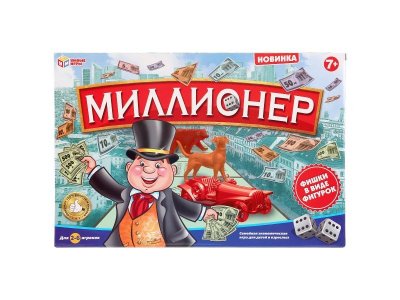 Игра настольная Умные игры Миллионер 1-00316033_1