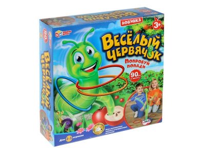 Игра настольная Умные игры Веселый червячок 1-00316037_2