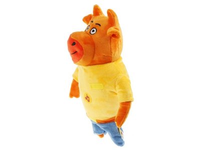 Мягкая игрушка Мульти-Пульти Оранжевая корова, Папа, озвученная 1-00316165_2