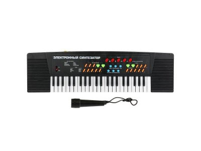 Синтезатор электронный Играем вместе, с микрофоном, 44 клавиши 1-00314680_2