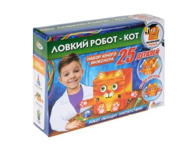 Набор игровой Играем вместе Маленький ученый. Ловкий робот-кот 1-00314786_3