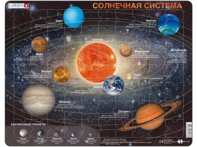 Пазл Larsen Солнечная система, 70 элем. 1-00316670_1