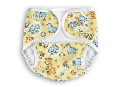 Трусики для купания Multi diapers, Light многоразовые, размер В, 4-9 кг 1-00083678_3