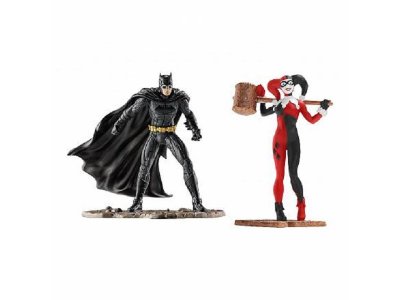 Набор фигурок Schleich Герой комиксов, Бэтмэн и Харли Квин, 2 шт. 1-00316841_1
