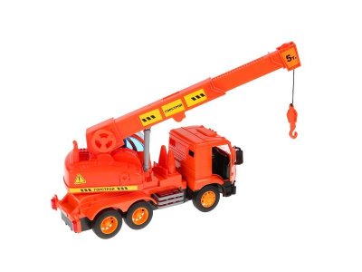 Игрушка Технопарк Машина на радиоуправлении Kamaz Автокран, со светом 1-00315621_4