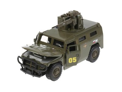 Игрушка Технопарк Машина на радиоуправлении ГАЗ Тигр, со светом и звуком 1-00315622_3