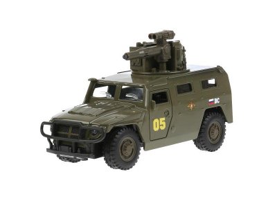 Игрушка Технопарк Машина на радиоуправлении ГАЗ Тигр, со светом и звуком 1-00315622_4