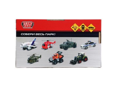 Игрушка Технопарк Машина Газель Такси, свет, звук, инерционная 1-00315639_3