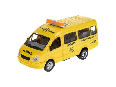 Игрушка Технопарк Машина Газель Такси, свет, звук, инерционная 1-00315639_1