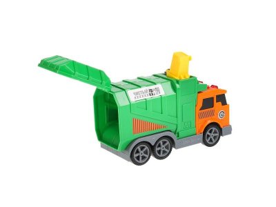 Игрушка Технопарк Машина Мусоровоз, свет, звук, инерционная 1-00315642_3