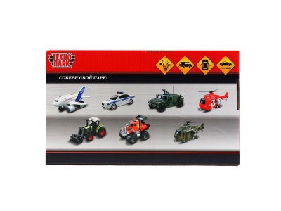 Игрушка Технопарк Машина Ford Transit Полиция, свет, звук, инерционная 1-00315660_6