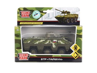 Модель Технопарк БТР Тайфун, свет, звук, инерционная 1-00315690_7
