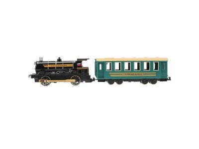 Модель Технопарк Поезд с вагоном, свет, звук, инерционная 1-00315737_4