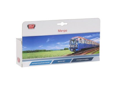Игрушка Технопарк Вагон метро, свет, звук, инерционная 1-00315743_7