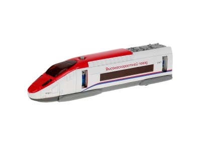 Игрушка Технопарк Поезд скоростной, свет, звук, инерционная 1-00315746_1