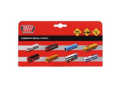 Игрушка Технопарк Поезд скоростной, свет, звук, инерционная 1-00315747_6