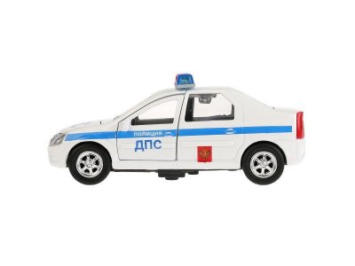 Игрушка Технопарк Машина Renault Logan ДПС, свет, звук, инерционная 1-00315749_3