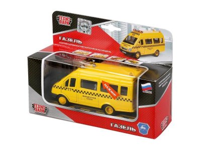 Игрушка Технопарк Машина Газель Такси, свет, звук, инерционная 1-00315761_6