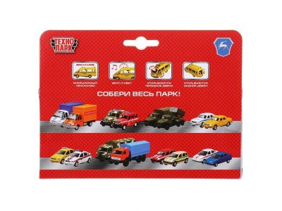 Игрушка Технопарк Машина Газель Такси, свет, звук, инерционная 1-00315761_8