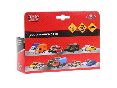 Игрушка Технопарк Машина Lada 2110 Полиция, свет, звук, инерционная 1-00315762_6