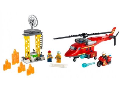 Конструктор Lego City Fire Спасательный пожарный вертолёт 1-00318943_1