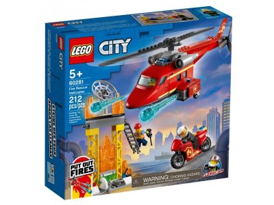 Конструктор Lego City Fire Спасательный пожарный вертолёт 1-00318943_2