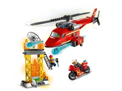 Конструктор Lego City Fire Спасательный пожарный вертолёт 1-00318943_3
