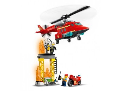 Конструктор Lego City Fire Спасательный пожарный вертолёт 1-00318943_6