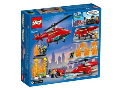 Конструктор Lego City Fire Спасательный пожарный вертолёт 1-00318943_9