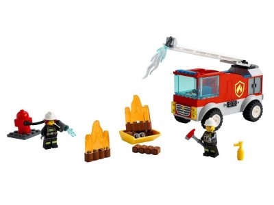 Конструктор Lego City Fire Пожарная машина с лестницей 1-00318946_1