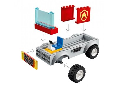 Конструктор Lego City Fire Пожарная машина с лестницей 1-00318946_6