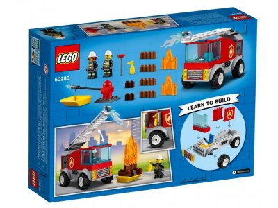 Конструктор Lego City Fire Пожарная машина с лестницей 1-00318946_8