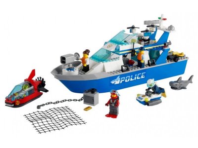 Конструктор Lego City Police Катер полицейского патруля 1-00318954_1