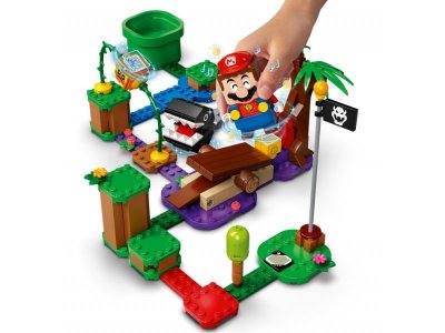 Дополнительный набор Lego Super Mario Кусалкин на цепи — встреча в джунглях 1-00318969_5