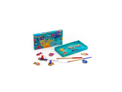 Игра настольная Djeco Магнитная рыбалка Рыбки 1-00317237_2