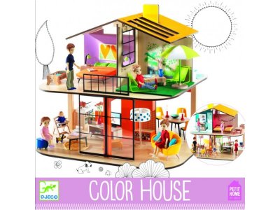 Конструктор Djeco Цветной дом для кукол 1-00317416_3