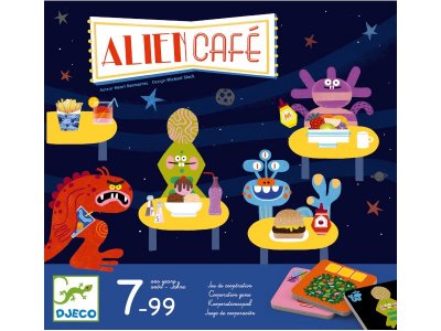 Игра настольная Djeco Кафе инопланетяне 1-00317463_1