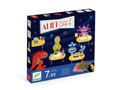 Игра настольная Djeco Кафе инопланетяне 1-00317463_2