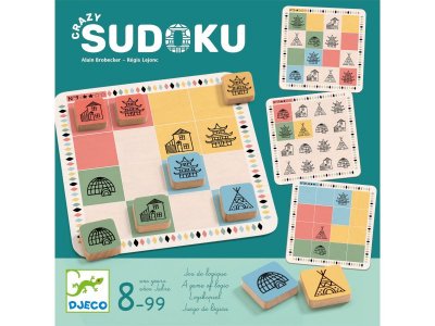 Игра настольная Djeco Безумное Судоку 1-00317480_1