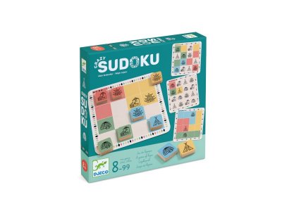 Игра настольная Djeco Безумное Судоку 1-00317480_2