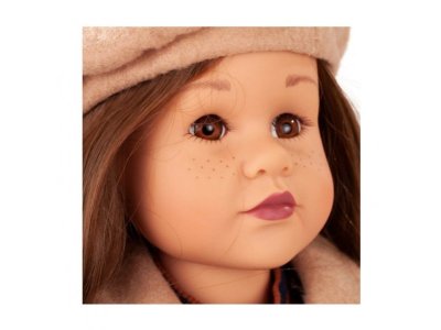 Кукла Gotz Фрида, шатенка в осеннем пальто, 50 см 1-00317745_5