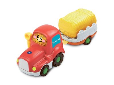 Игрушка интерактивная Vtech Бип-Бип Трактор с прицепом для сена 1-00318048_1