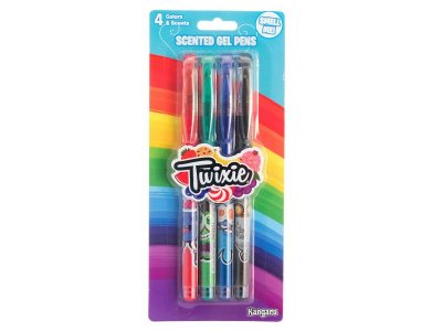 Ручки гелевые Kangaru Twixie ароматизированные, 4 шт. 1-00319270_1