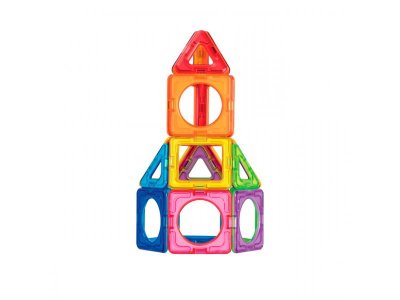 Конструктор магнитный Magformers Basic Plus - Мальчик, 27 элементов 1-00316300_4