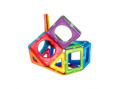 Конструктор магнитный Magformers Basic Plus - Мальчик, 27 элементов 1-00316300_7